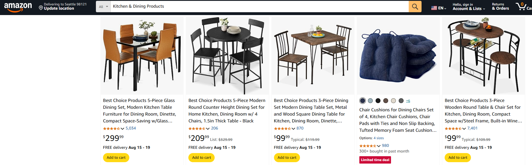 Kitchen & Dining Products