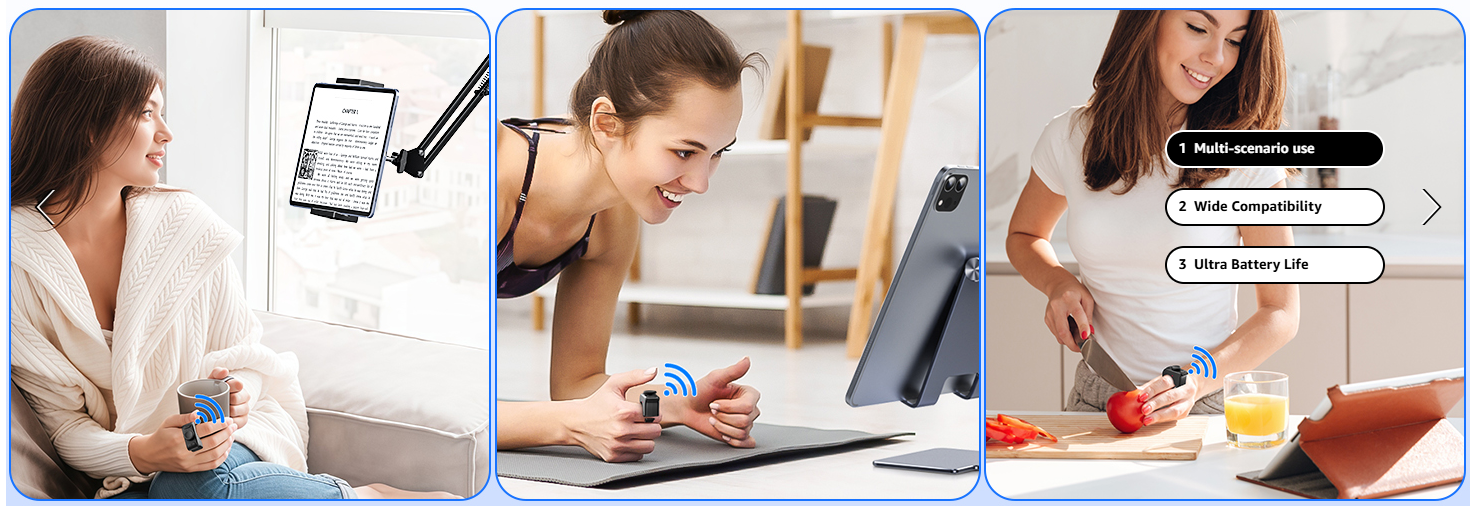 Remote Scrolling Ring