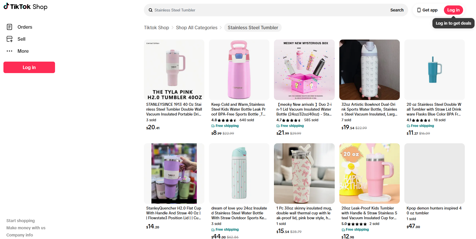 Stainless Steel Tumbler