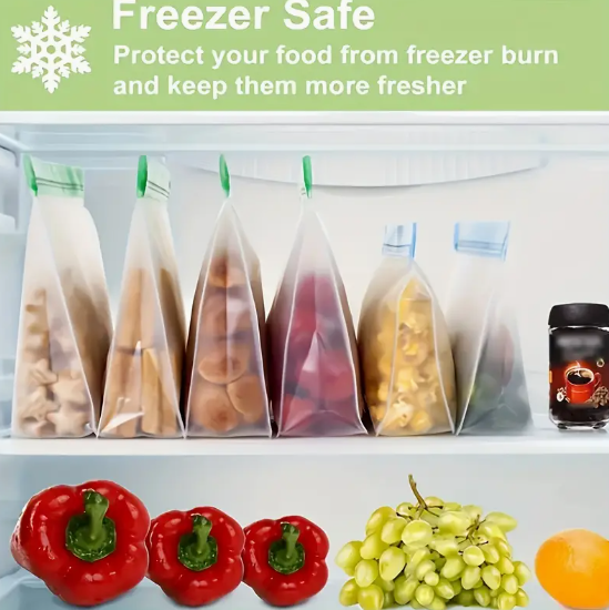 Reusable Silicone Food Bags