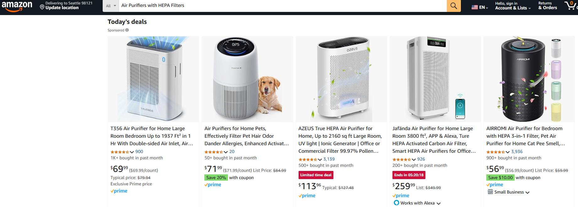 Air Purifiers with HEPA Filters