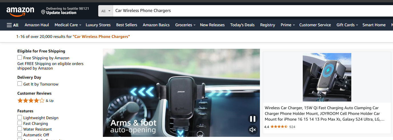 Car Wireless Phone Chargers