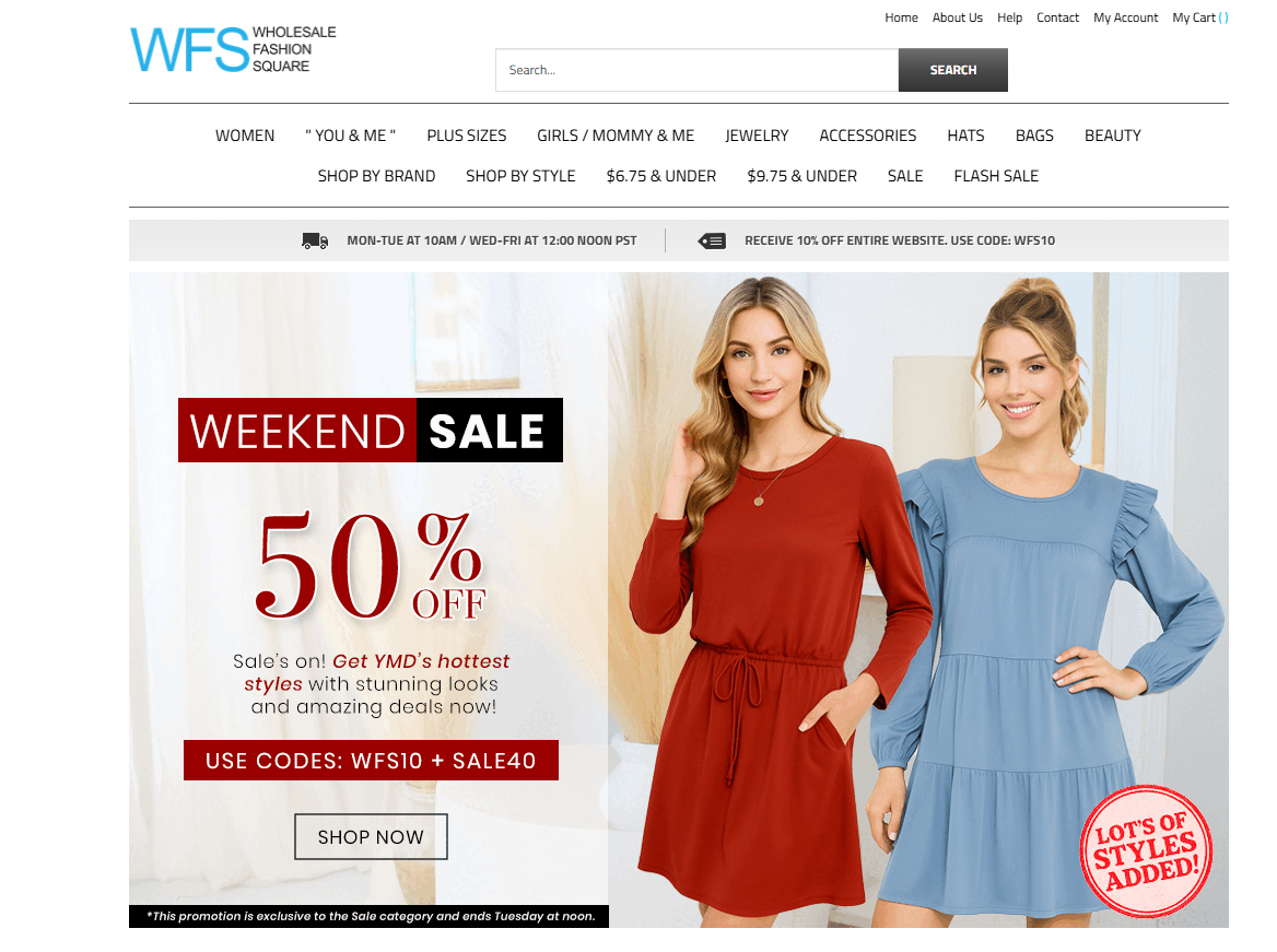 Wholesale Fashion Square