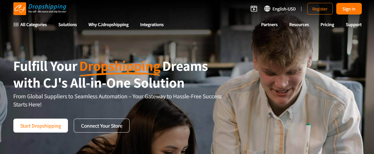 CJdropshipping - Coffee Dropshipping Suppliers