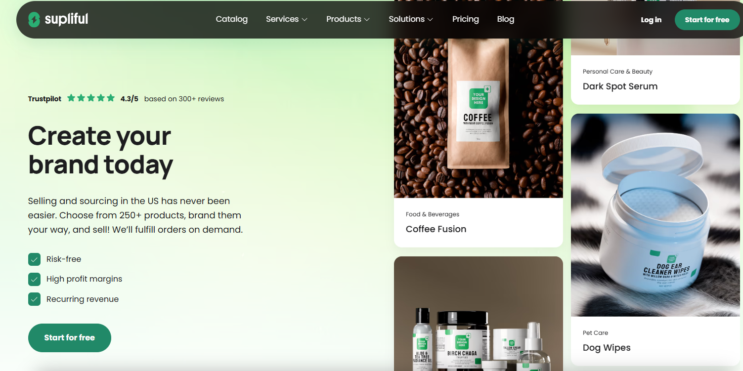 supliful - Coffee Dropshipping Suppliers