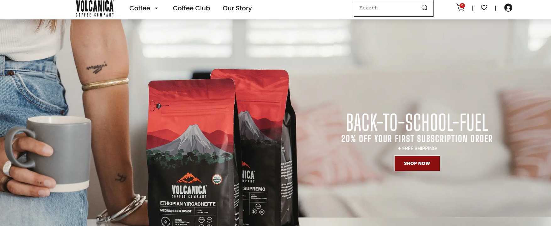Volcanica Coffee - Coffee Dropshipping Suppliers