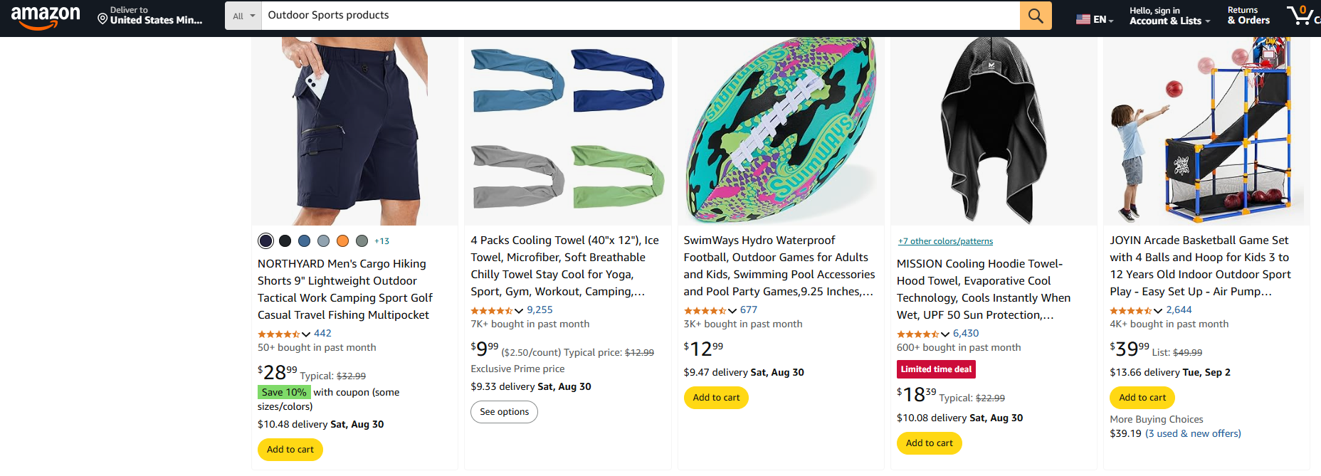 Outdoor & Sports Gear