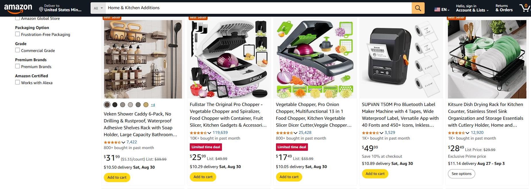 Home & Kitchen Additions