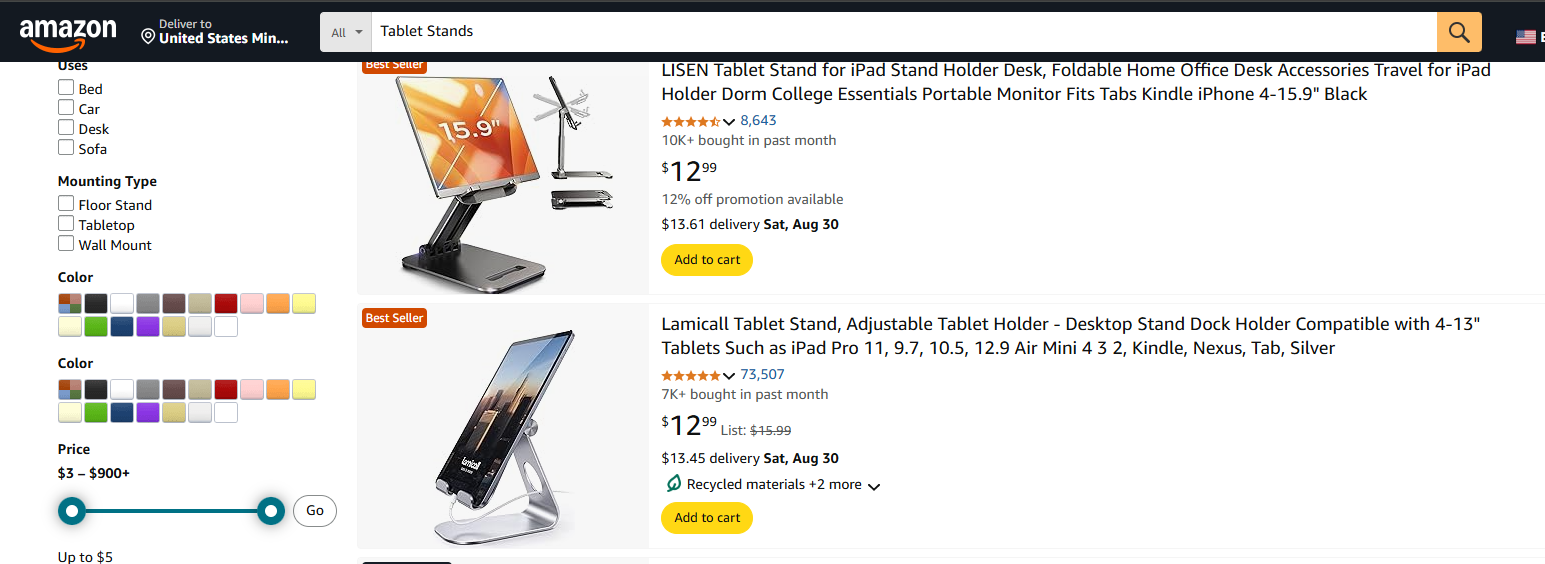 Tablet Stands