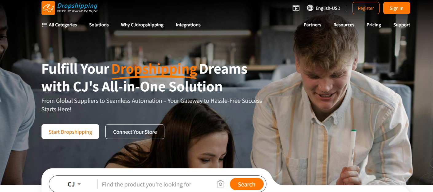CJdropshipping Dropshipping Platform