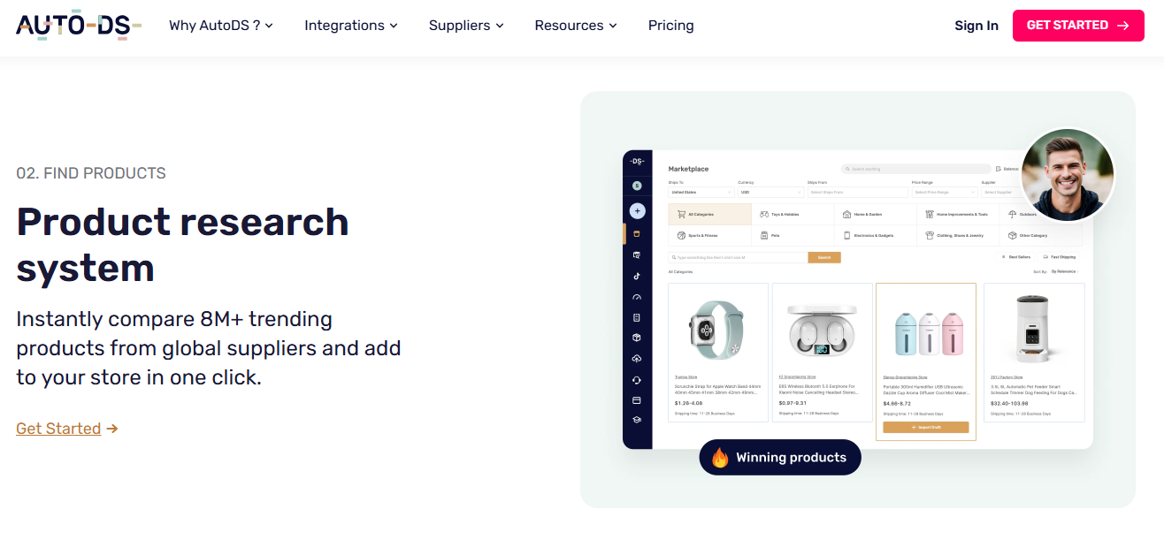 AutoDS Dropshipping Platform