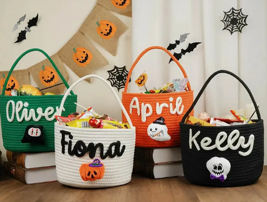 Trick-or-Treat Bags & Candy Buckets