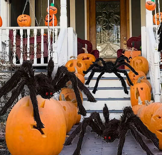 Fake Spider Webs & Creepy Crawlers