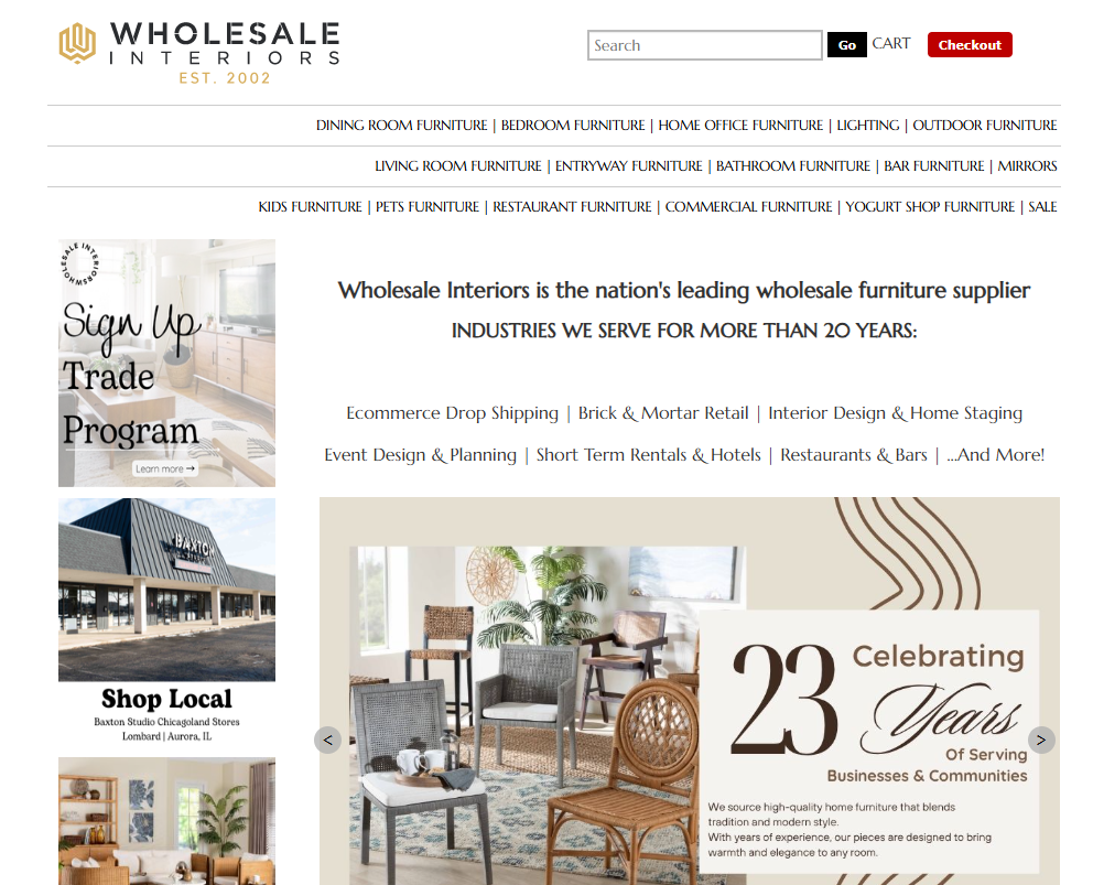 Wholesale Interiors (Baxton Studio)