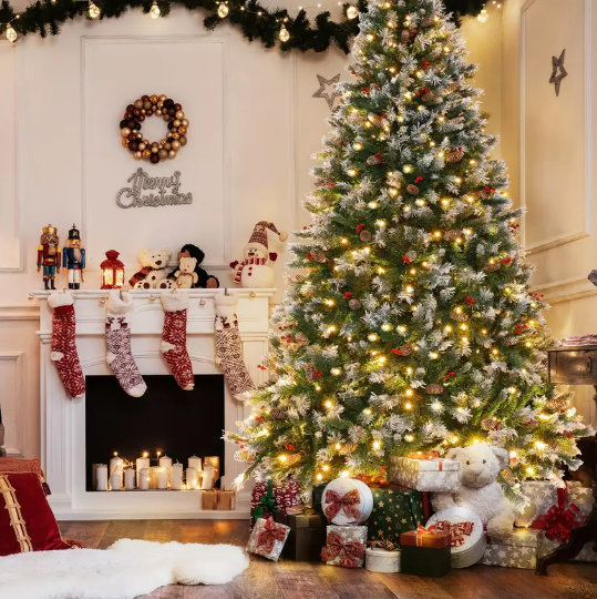 Christmas Tree Ornaments & LED Lights