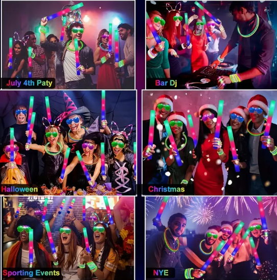 LED & Glow-in-the-Dark Props