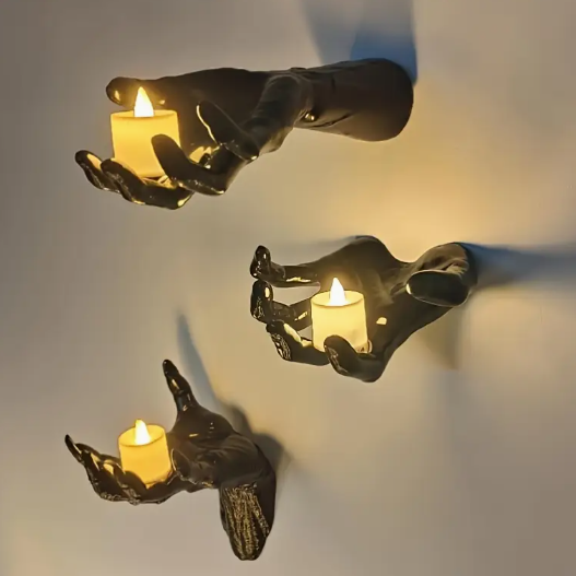 Wall-Mounted Creepy Hands