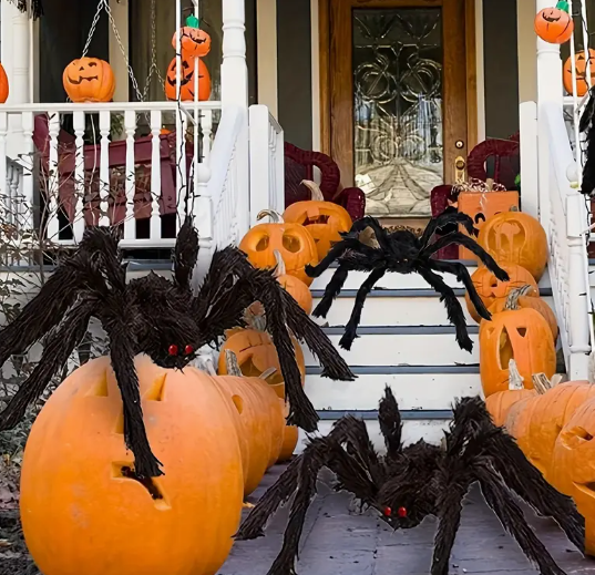Fake Spider Webs & Creepy Crawlers
