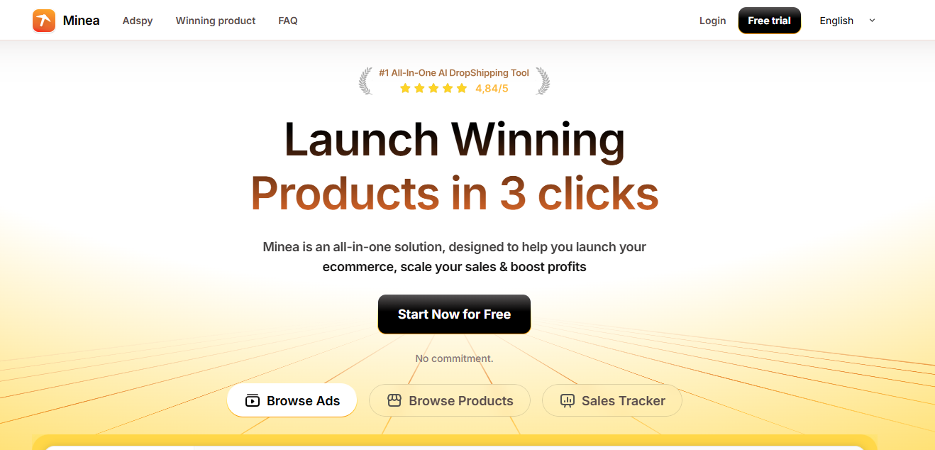 Minea – Ad Spy and Product Research Tool