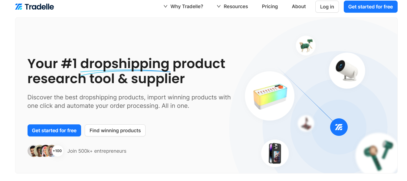 Tradelle – AI-Powered Product Research & Supplier Platform