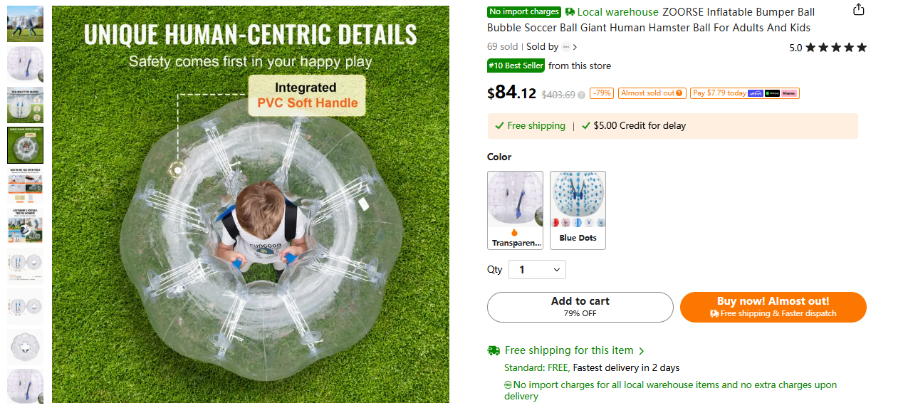 Outdoor & Active Play Toys