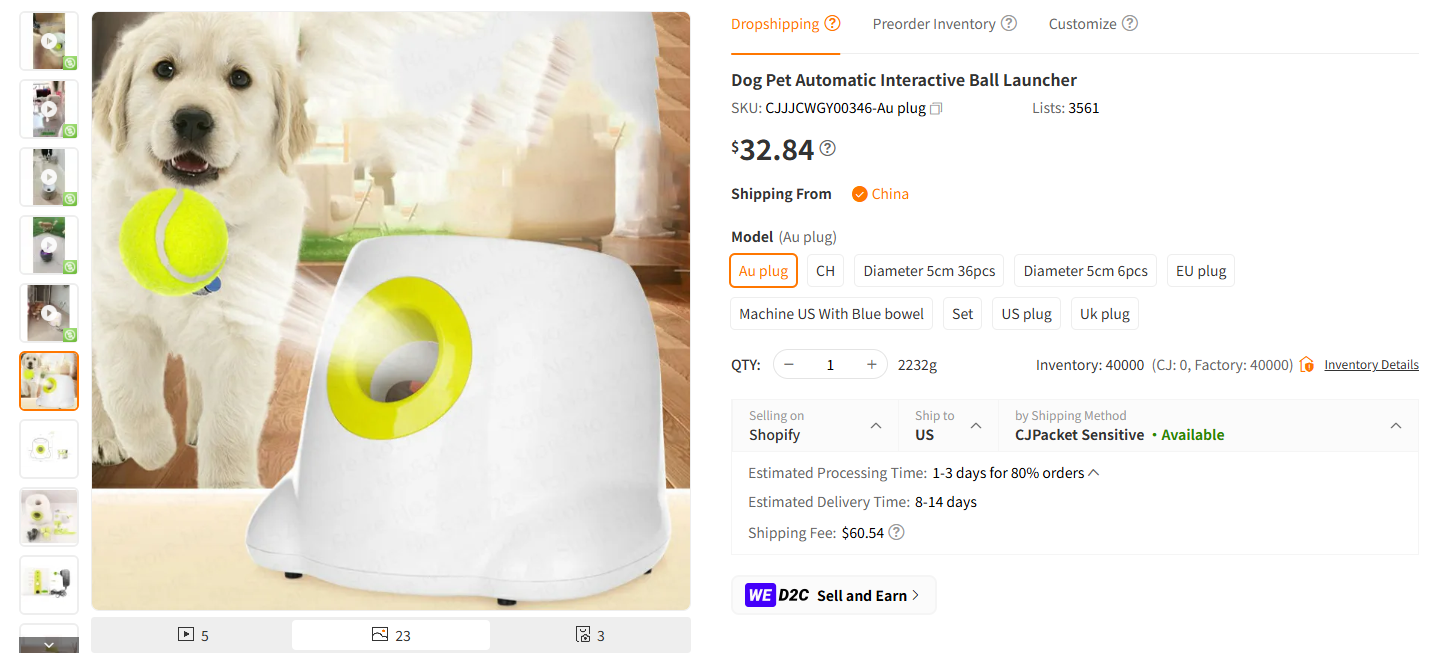 Automatic Fetch Ball Launcher