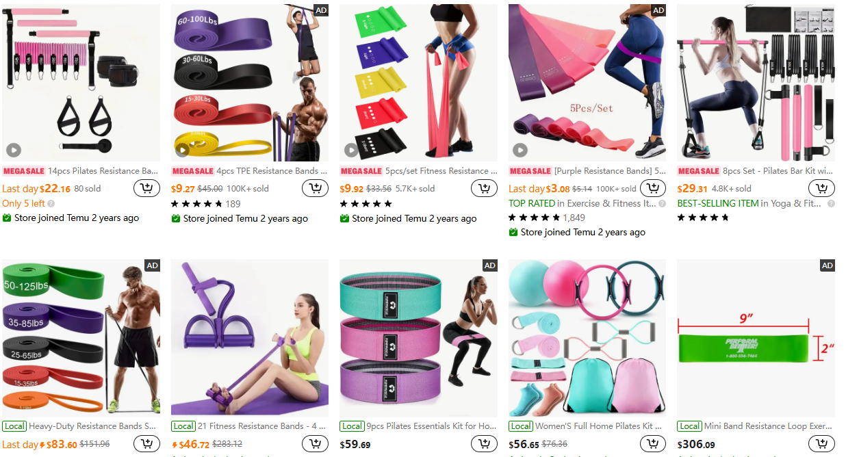 Resistance Bands Set