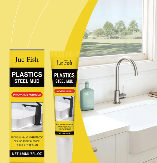 Waterproof White Caulk with Scraper