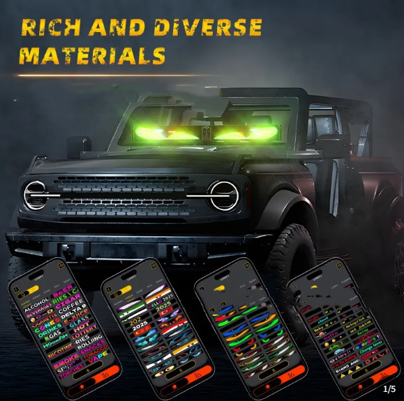 Devil Eyes Light for Windshield