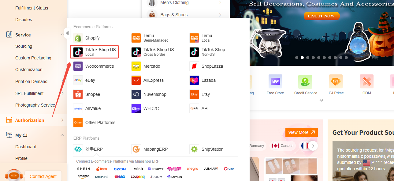 Connect your TikTok Shop