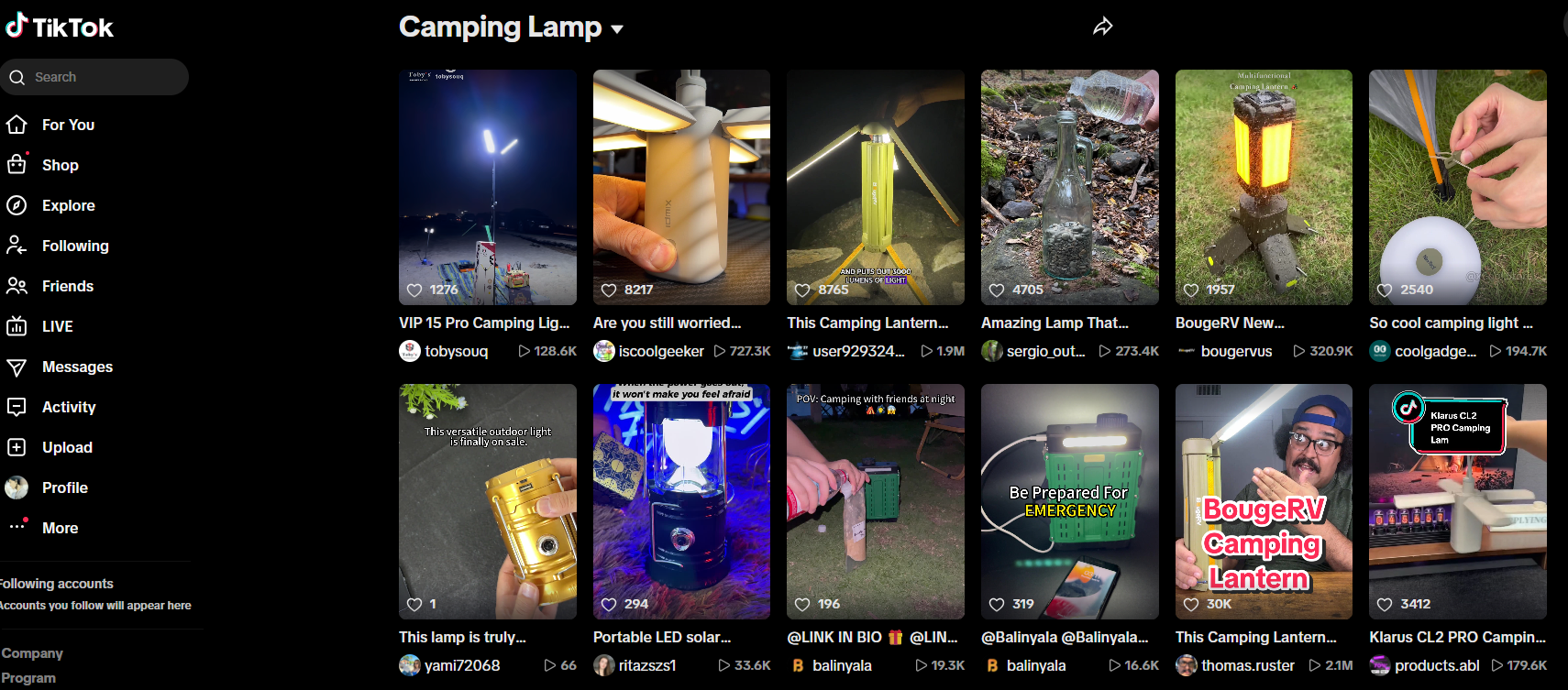 Camping Lamp