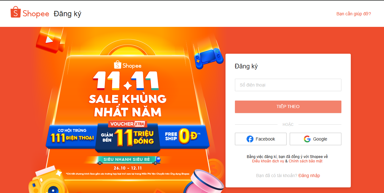 Shopee Seller Account