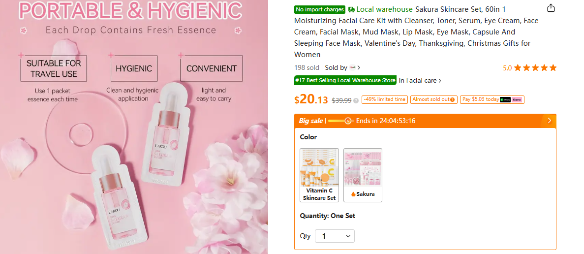 Organic Facial Serum