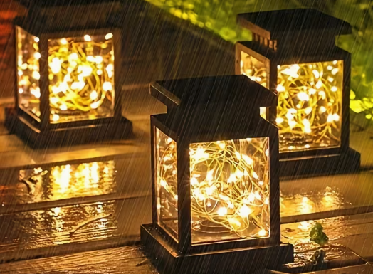Solar-Powered Garden Lights