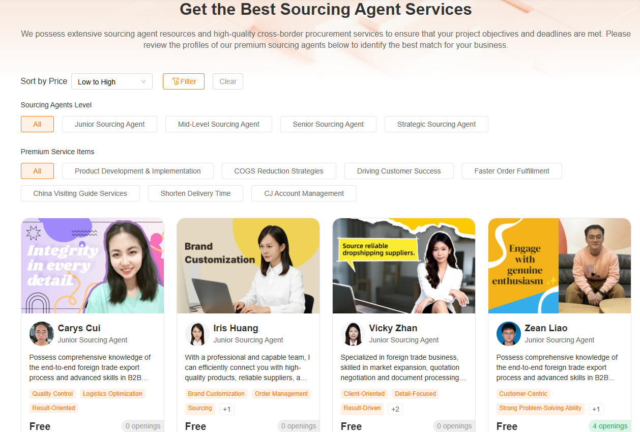 Sourcing Agent in China