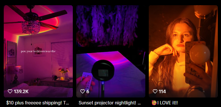 Sunset Projection Lamp
