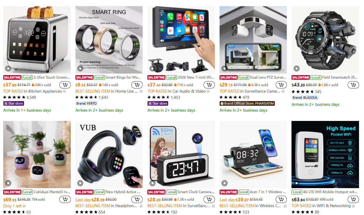 Electronics & Smart Devices