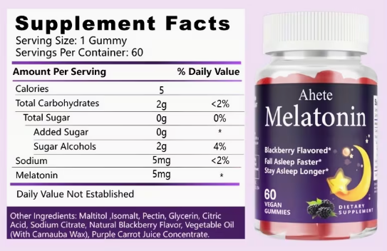 Sleep Patches & Melatonin Gummies