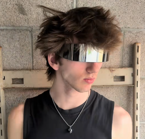 Futuristic Shield Sunglasses