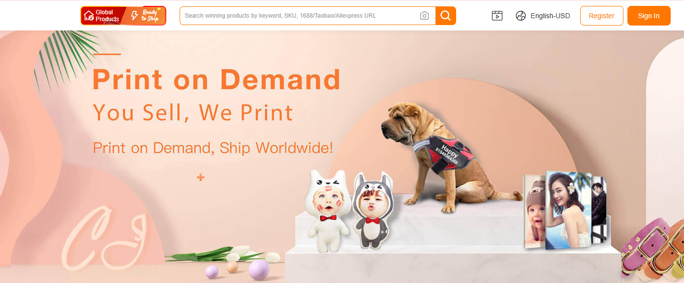 CJdropshipping POD
