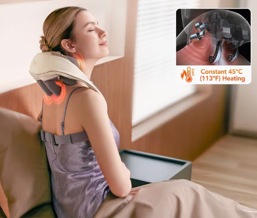 Heated neck and shoulder massager Mother’s Day gift