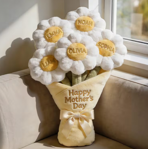 Birth flower Mother’s Day personalized gift