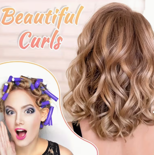 Heatless hair styling kit or frizz-control hair accessories