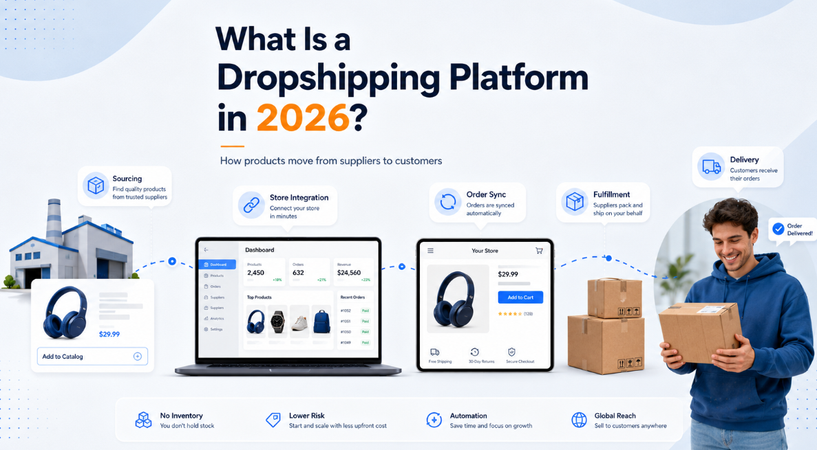 What Is a Dropshipping Platform in 2026