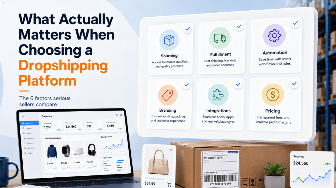 What Actually Matters When Choosing a Dropshipping Platform