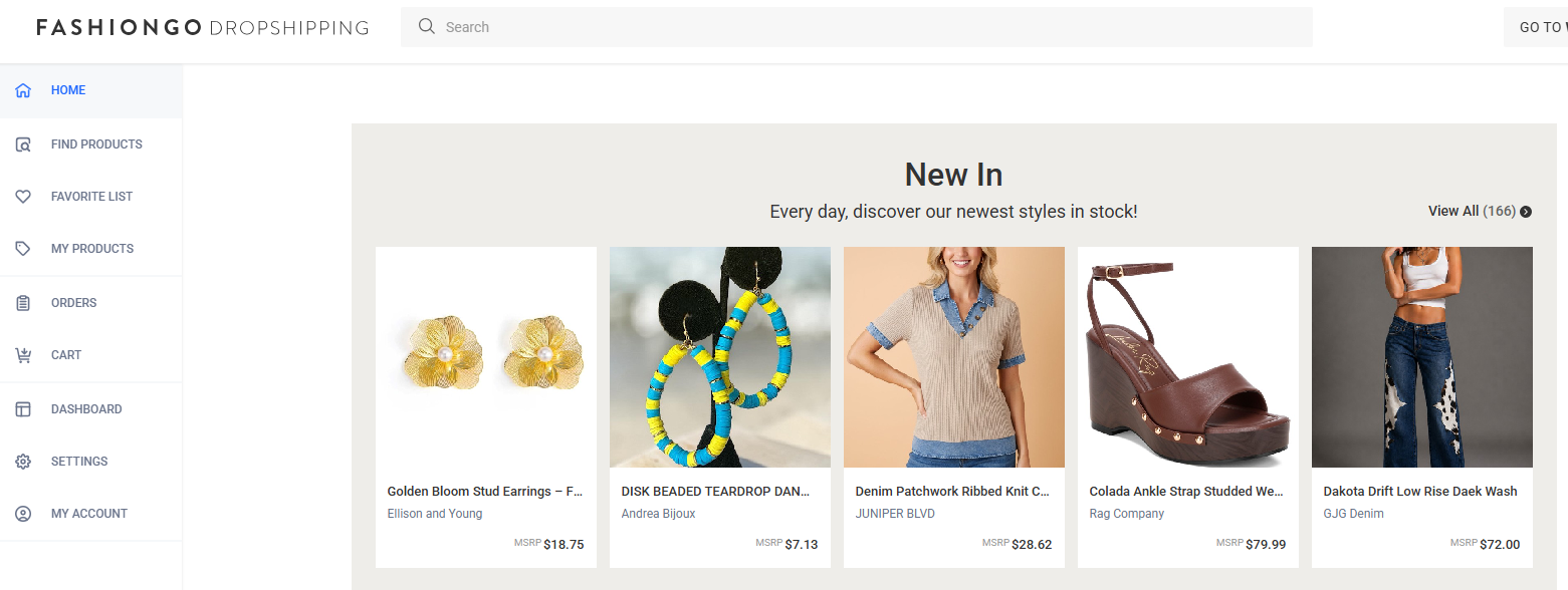 FashionGo Dropshipping