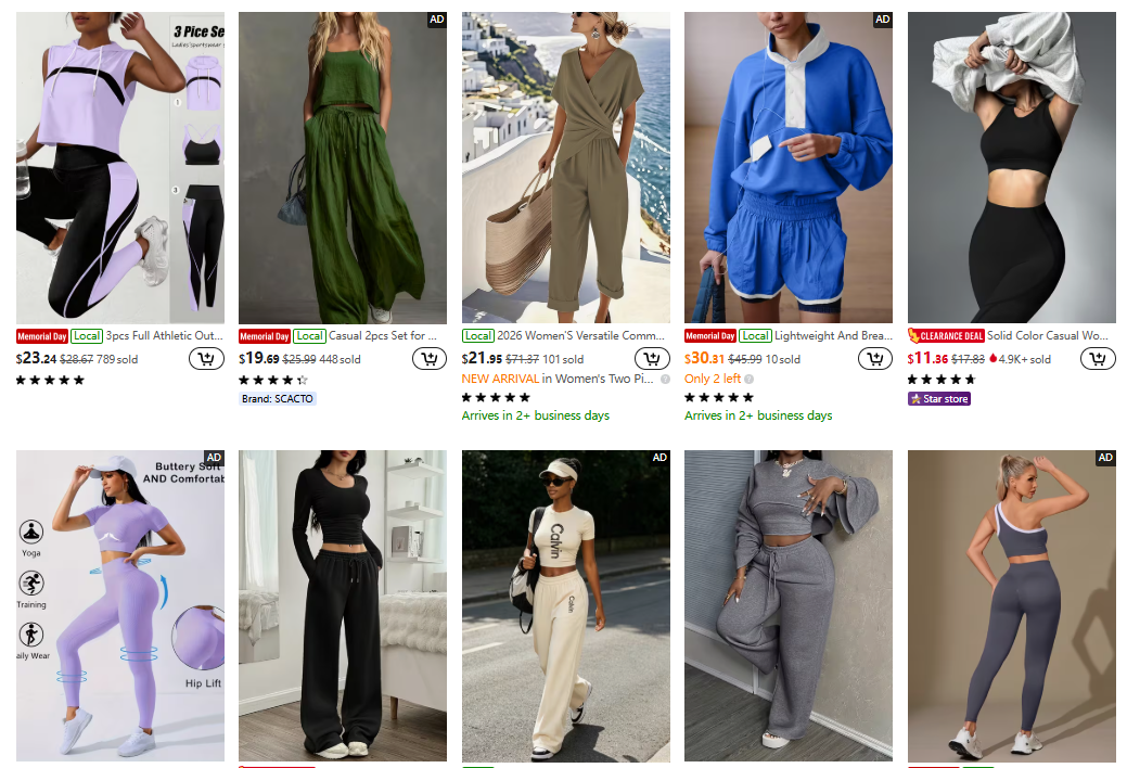 Athleisure Matching Sets