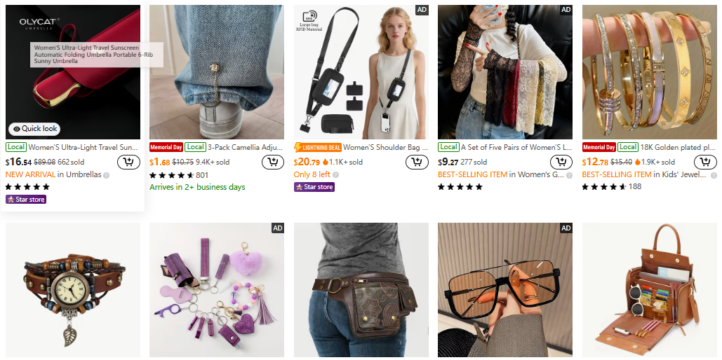 Cargo Belt Bags and Functional Accessories