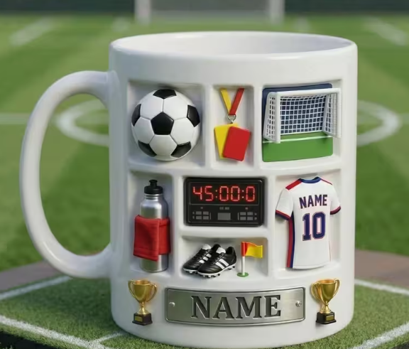 Personalized Soccer Mugs