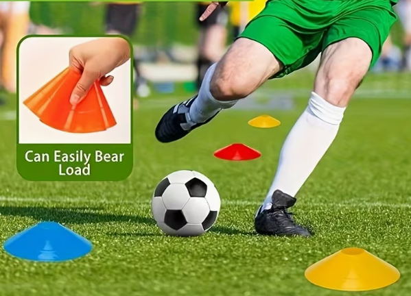 Soccer Training Cones and Kids Practice Sets